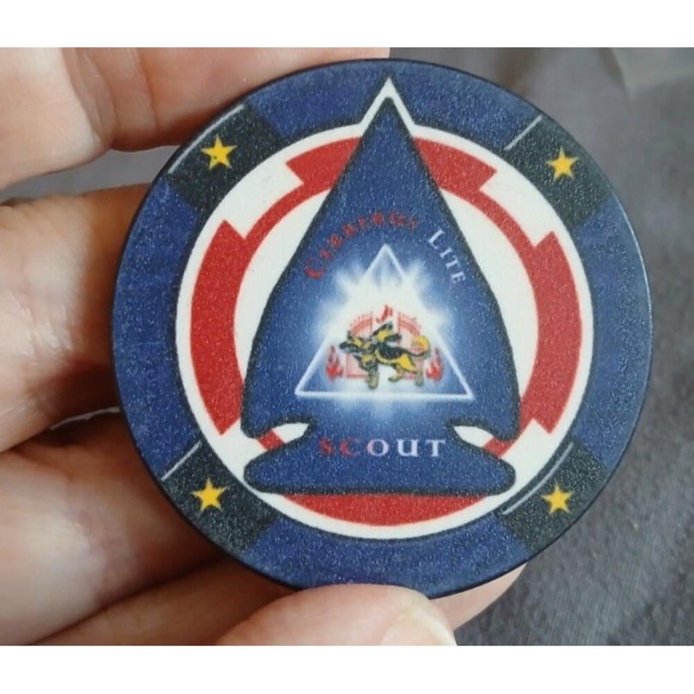 Operation Enduring Freedom Oef Military Scout Challenge Poker Chip Afghanistan